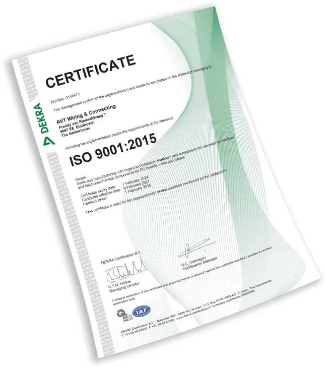 UL, ISO & IPC certified